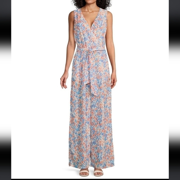 J. McLaughlin Herminone Wide Leg Jumpsuit - Size 10 - Picture 14 of 14